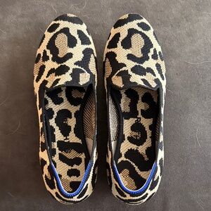 Rothy’s Leopard Print Women's Slip-On Shoes